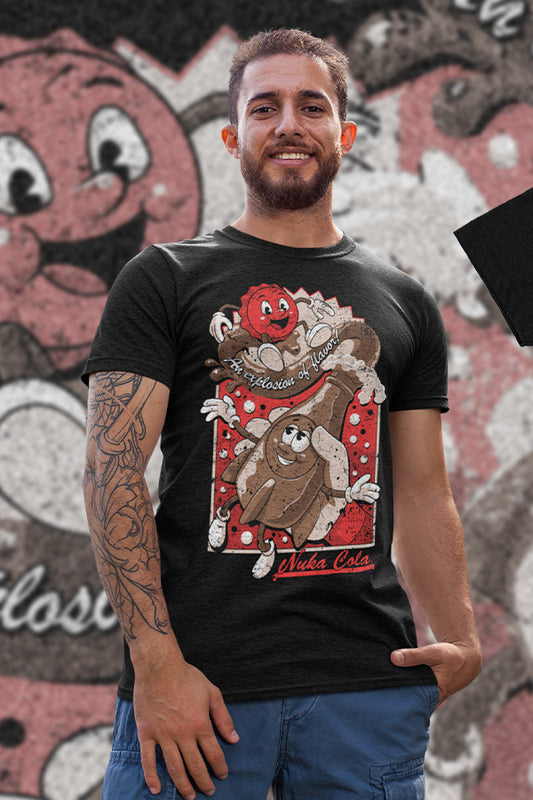 Fallout Nuka Cola Vintage Ad Tee