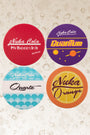 Fallout Nuka Cola Coaster Set