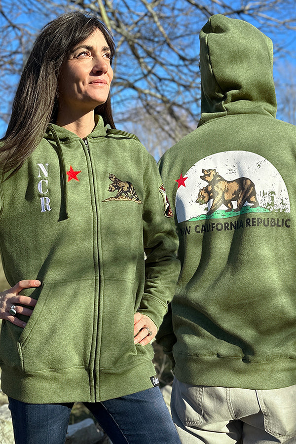fallout new vegas gear Fallout New Vegas NCR Trooper Zip-Up Hoodie – Bethesda International Gear Store