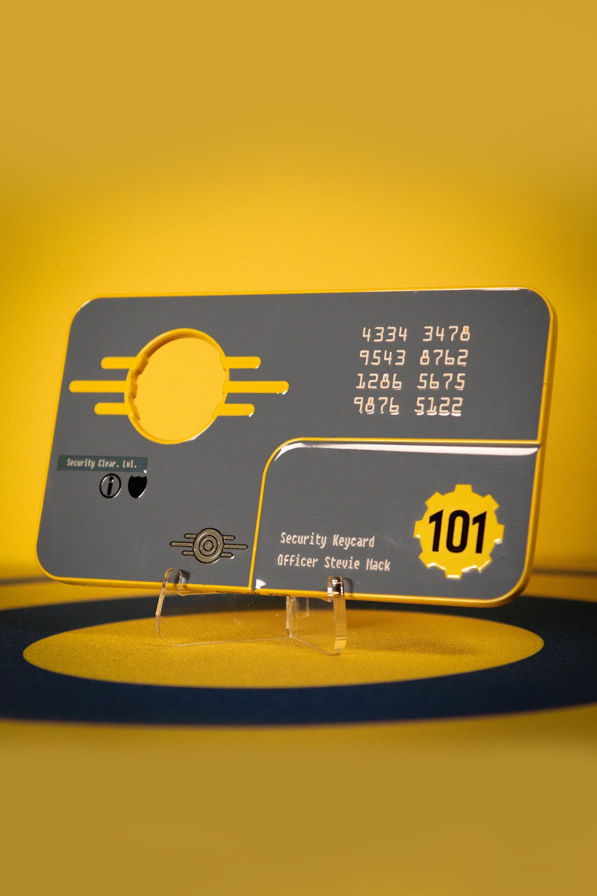 Fallout 3: Vault 101 Limited Edition Security Keycard Replica
