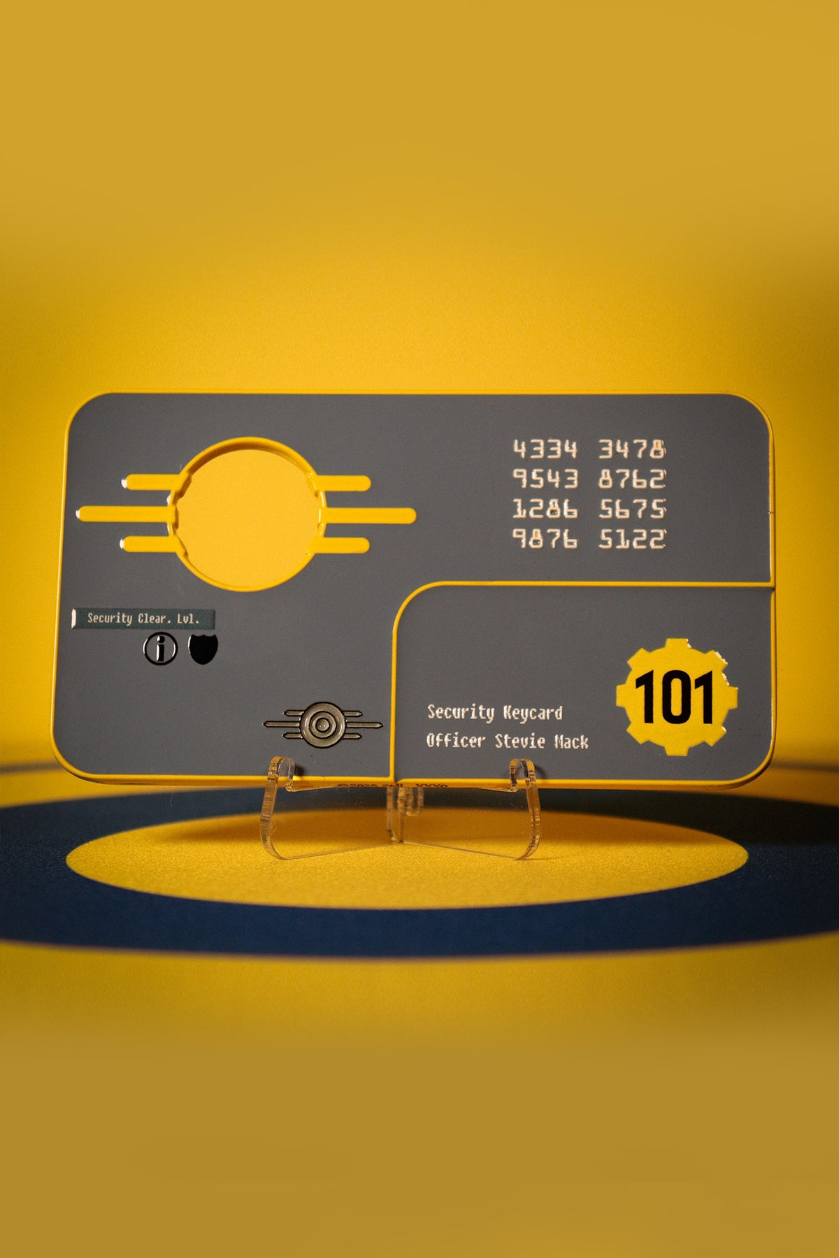 Fallout 3: Vault 101 Limited Edition Security Keycard Replica