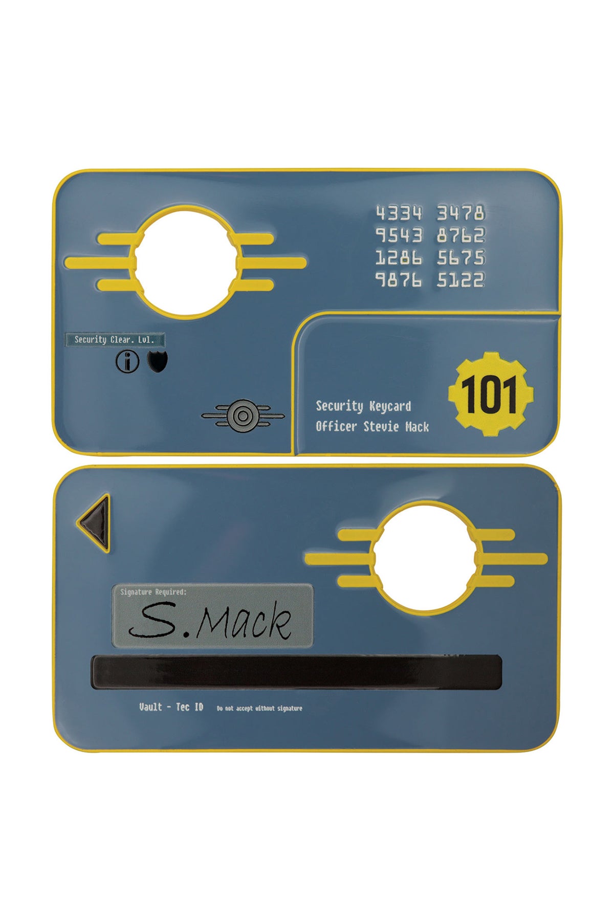 Fallout 3: Vault 101 Limited Edition Security Keycard Replica