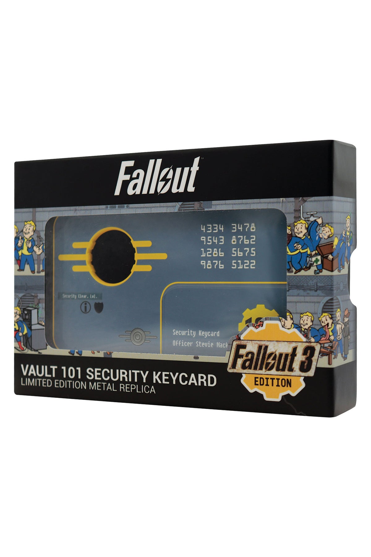 Fallout 3: Vault 101 Limited Edition Security Keycard Replica