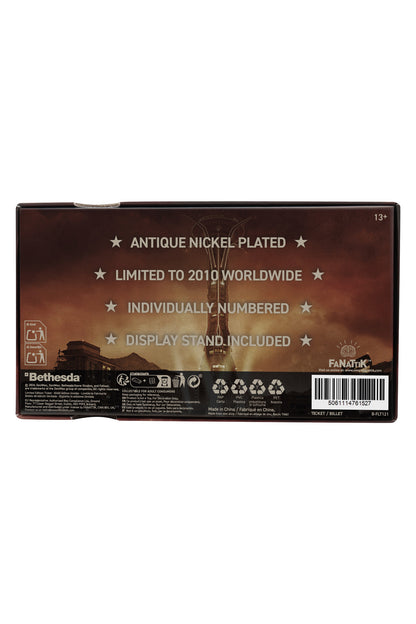 Fallout New Vegas Replica NCR $20 Bill - Satin Nickel (Bethesda Gear Exclusive)