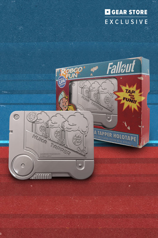 Fallout Nuka Tapper Holotape Replica - Satin Nickel (Bethesda Gear Exclusive)