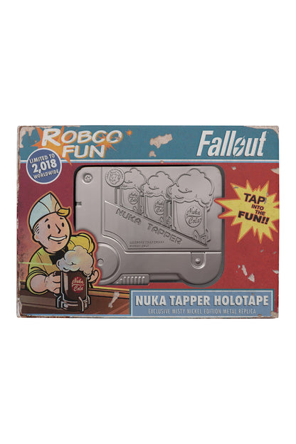 Fallout Nuka Tapper Holotape Replica - Satin Nickel (Bethesda Gear Exclusive)