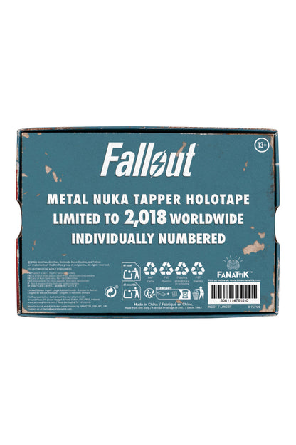 Fallout Nuka Tapper Holotape Replica - Satin Nickel (Bethesda Gear Exclusive)