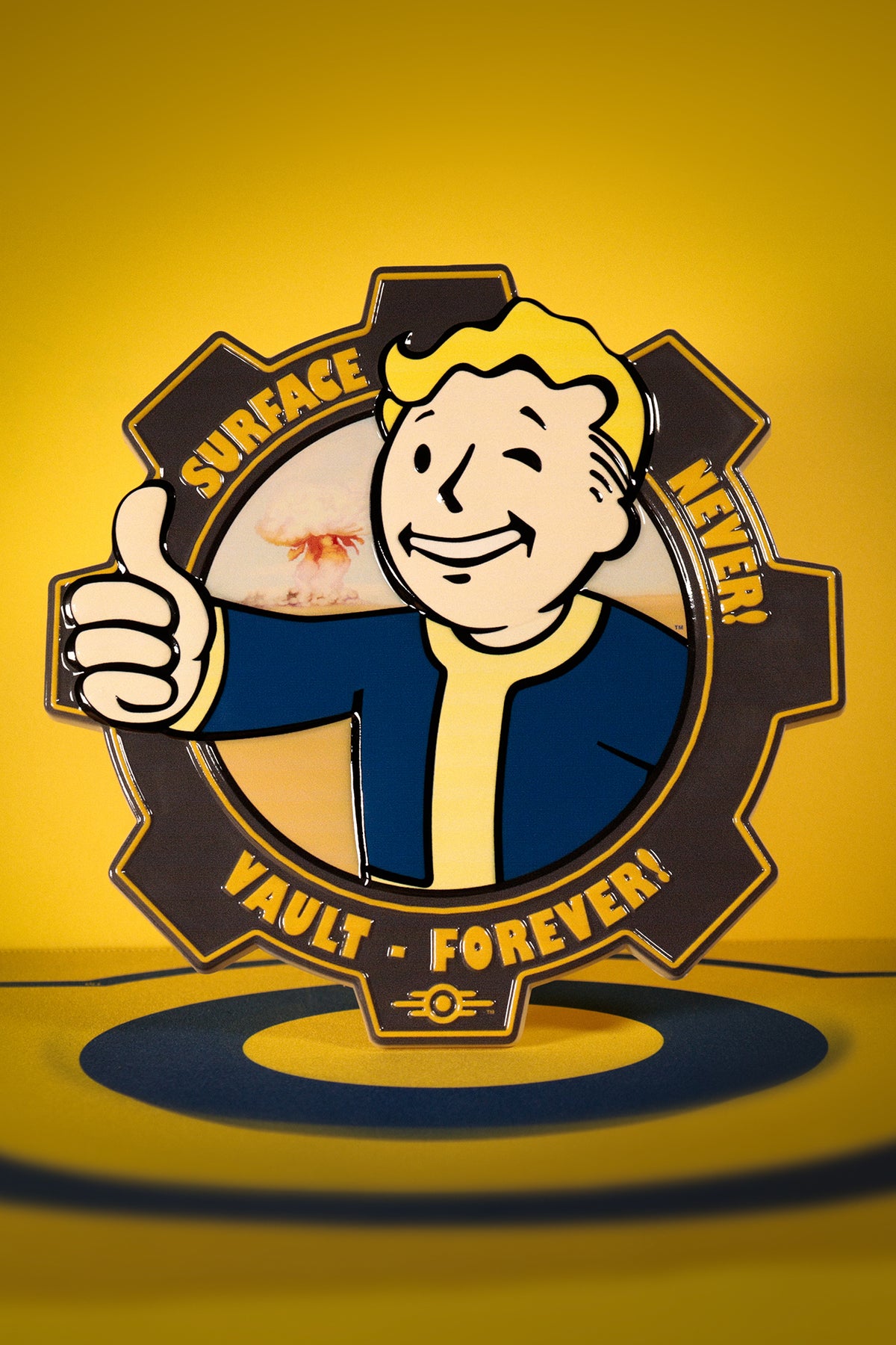 Fallout Vault Boy Resin Plaque