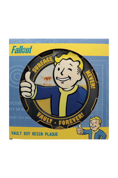 Fallout Vault Boy Resin Plaque