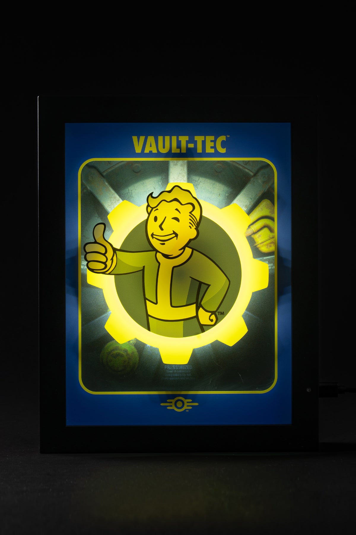 Fallout Vault-Tec Motion Shadowbox