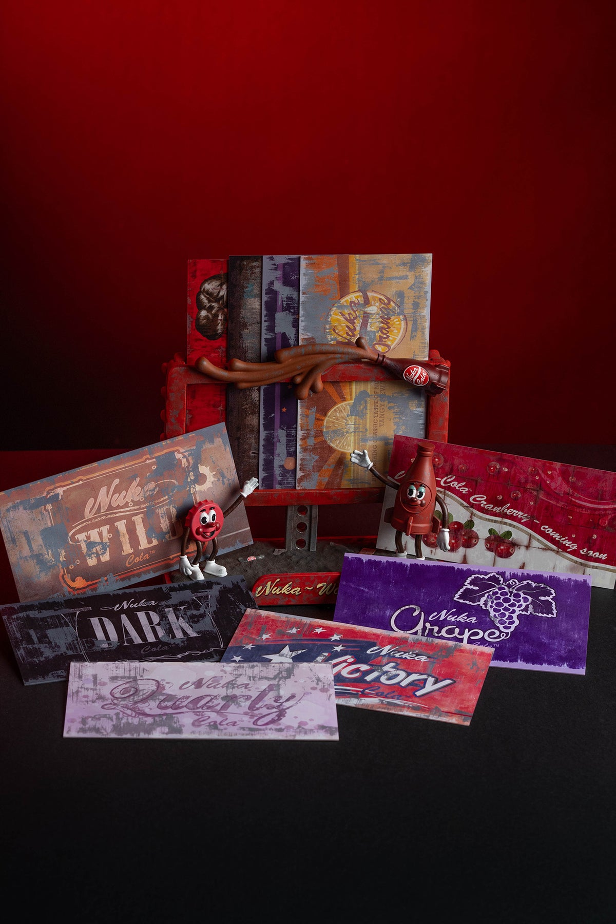 Fallout Switchable Billboard Sign Pack: Nuka-Cola Flavors