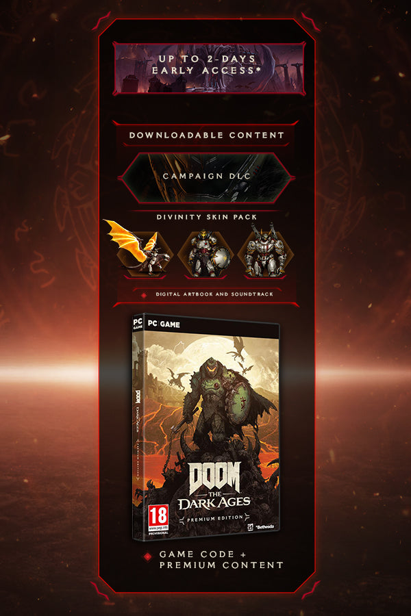 DOOM: The Dark Ages - Collector's Bundle – Bethesda International Gear ...