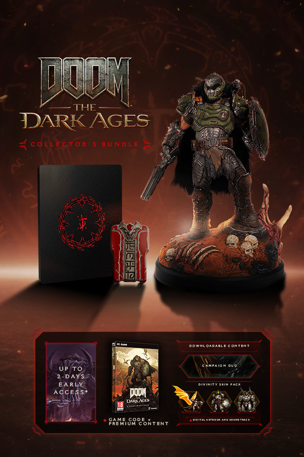 DOOM: The Dark Ages - Collector's Bundle – Bethesda International Gear ...