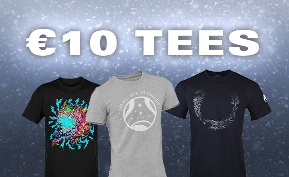 Image Depicting a Sale for 10 EUR Tees