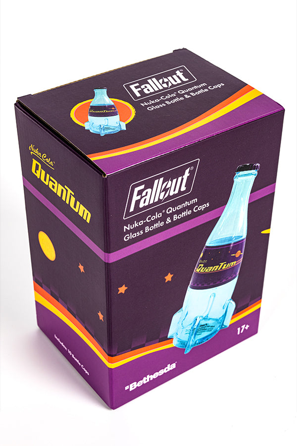 Fallout Nuka-Cola Quantum Glasflasche und Deckel