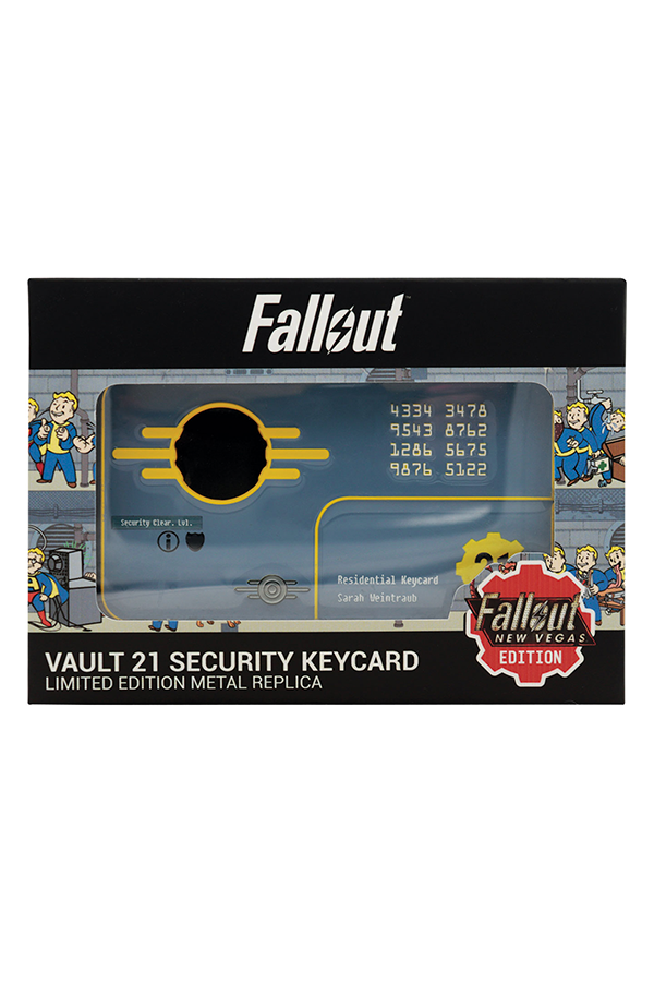 Fallout: New Vegas Vault 21 Security Keycard Replica