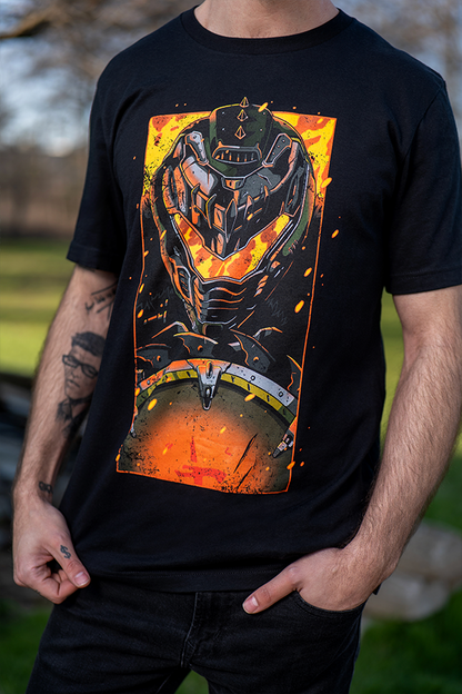 Tee-shirt DOOM The Dark Ages In Flames