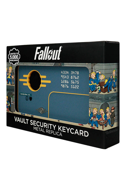 Réplica de la tarjeta llave de seguridad de Fallout Vault