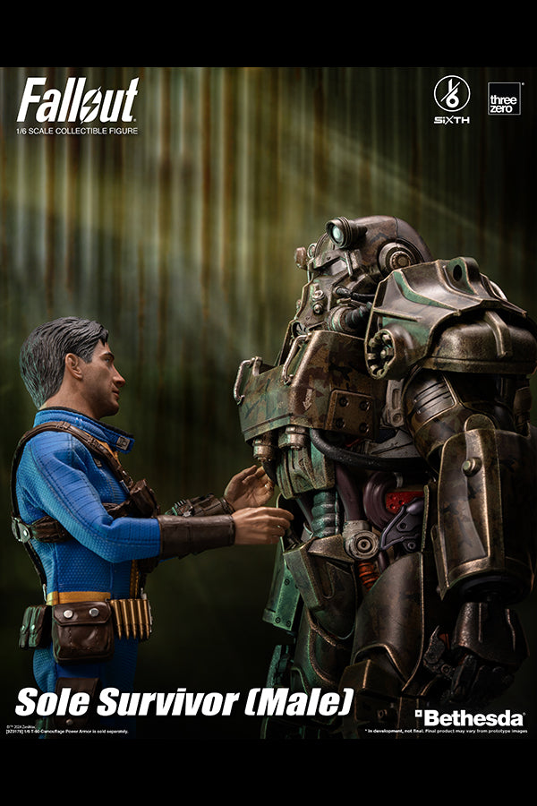 Figura maschile di Fallout 1/6 Sole Survivor di threezero