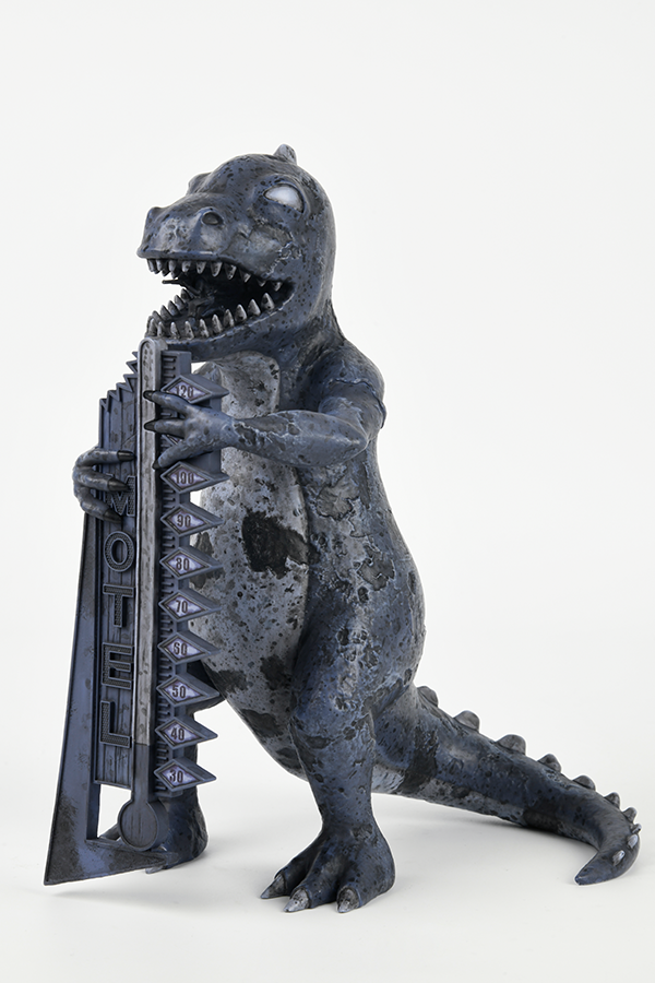 Fallout New Vegas Dinky theT-Rex Statue (Nighttime)