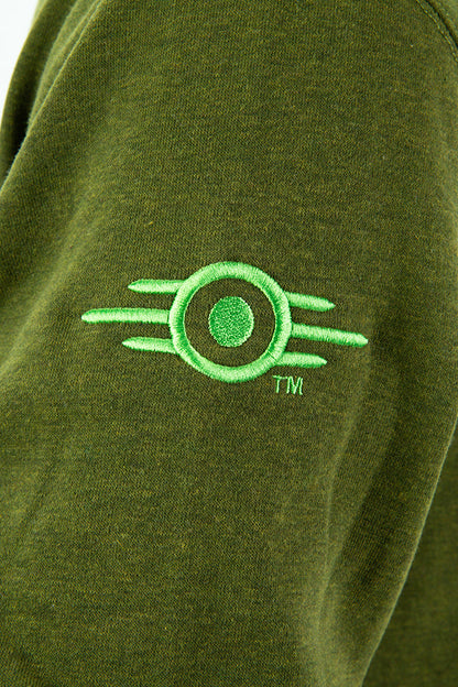 Sudadera con capucha y cremallera Fallout Analog Pip-Boy