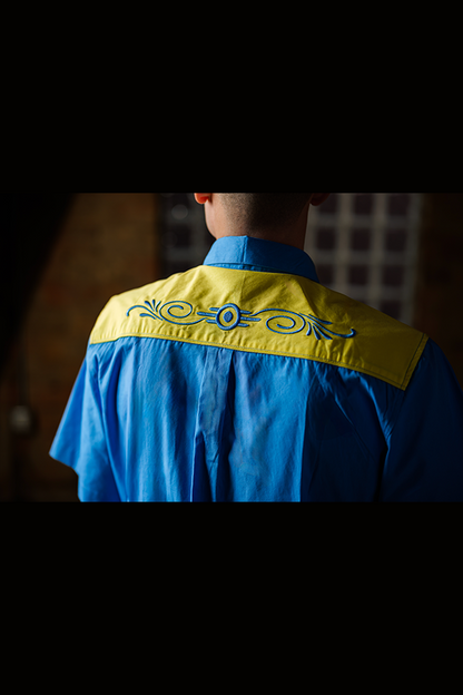 Fallout Vault-Tec Cowboy Button-Up Shirt