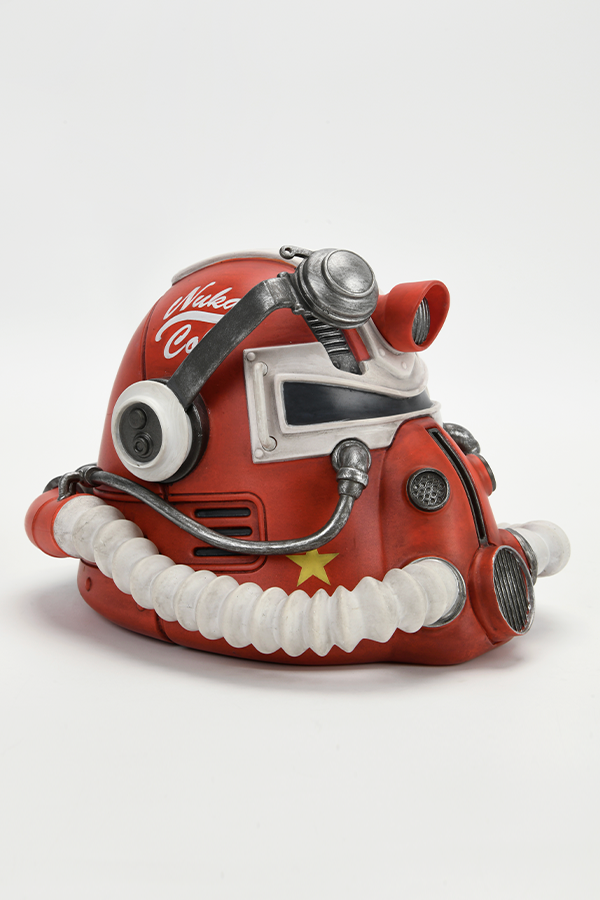Fallout Nuka-Cola Power-Rüstungshelm – Mini-Tischfigur