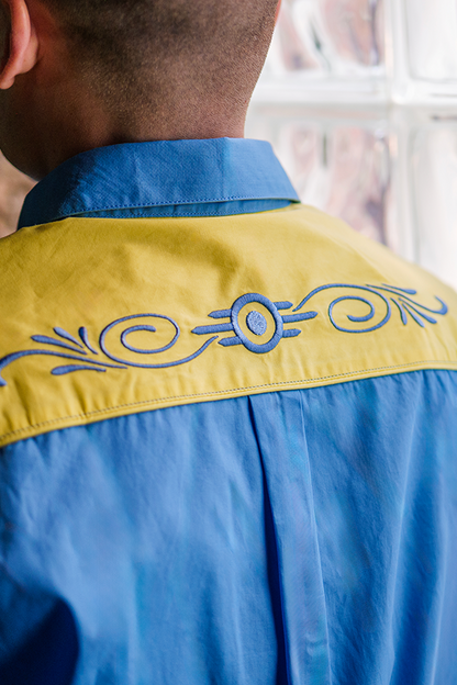 Fallout Vault-Tec Cowboy Button-Up Shirt