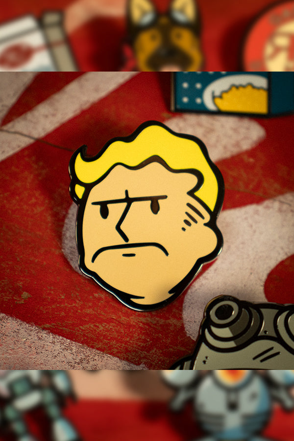 Distintivo con spilla del mistero di Fallout