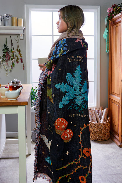 The Elder Scrolls Online Herbology Oversized Throw Blanket