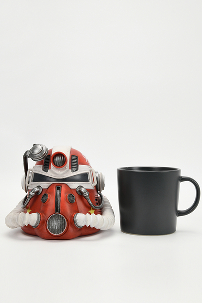 Fallout Nuka-Cola Power-Rüstungshelm – Mini-Tischfigur