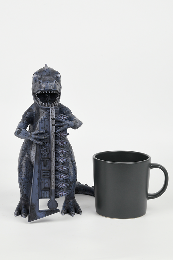 Fallout New Vegas Dinky theT-Rex Statue (Nighttime)