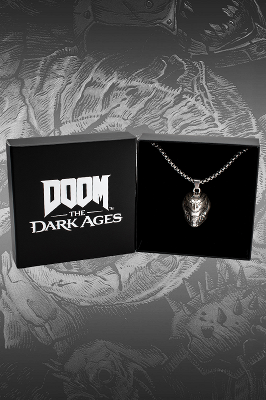 DOOM: The Dark Ages Collar Colgante Casco Slayer