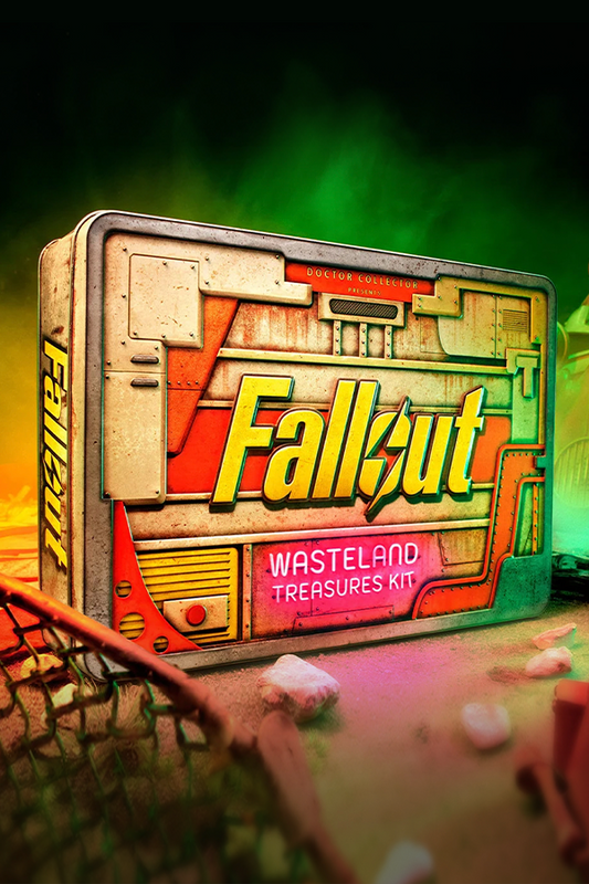 Enseigne métal chromé Fallout Nuka-World Bethesda neuve Enseigne métal chromé Fallout Nuka-World Bethesda neuve