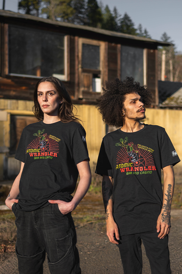 Fallout New Vegas Atomic Wrangler Casino T-Shirt