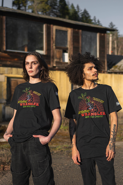 Fallout New Vegas Atomic Wrangler Casino Tee – Bethesda