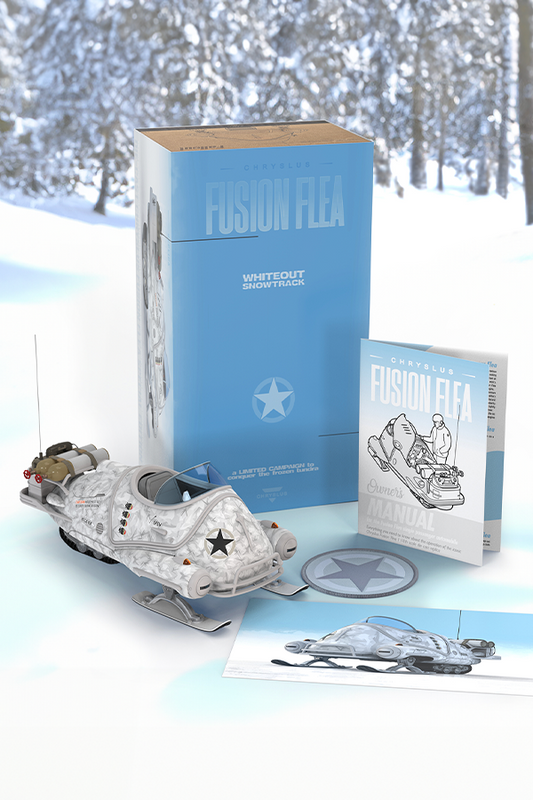 Fallout Whiteout Snowtrack Flea Die-Cast Replica