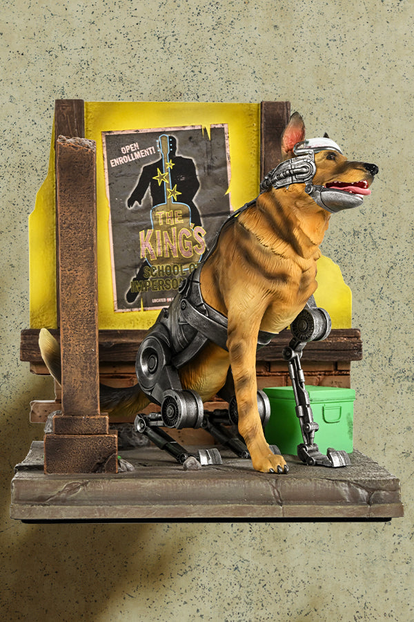 Estatua de Rex Good Boy de Fallout New Vegas