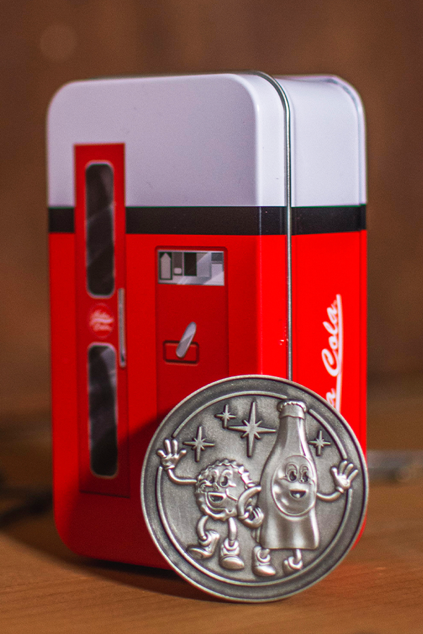 Fallout Nuka-Cola-Münze Mini-Kühlschrank-Dose