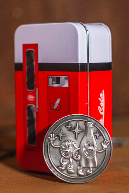 Fallout Nuka-Cola-Münze Mini-Kühlschrank-Dose