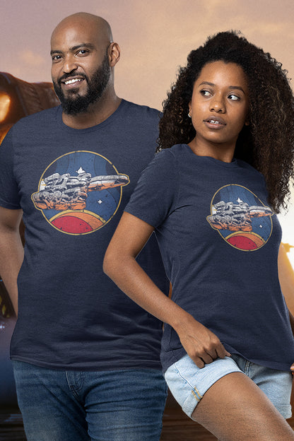 Camiseta Starfield Retro Ship
