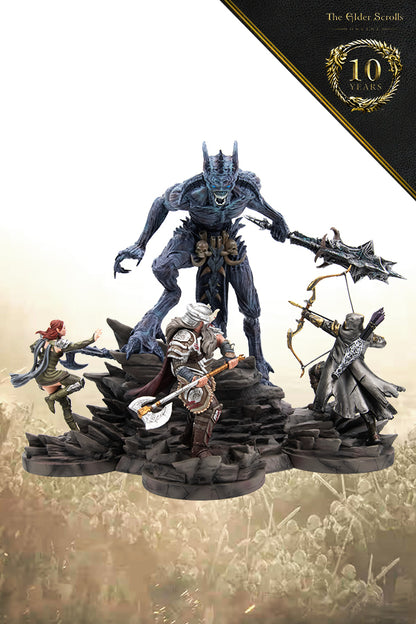 Diorama per il 10° anniversario di The Elder Scrolls Online