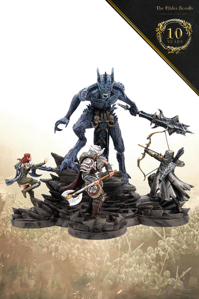 The Elder Scrolls 10周年記念セット The Elder Scrolls Online 10-Year Anniversary Diorama – Bethesda