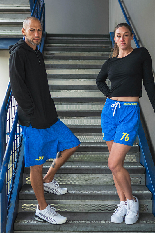 Fallout Vault 76 Athletic Shorts