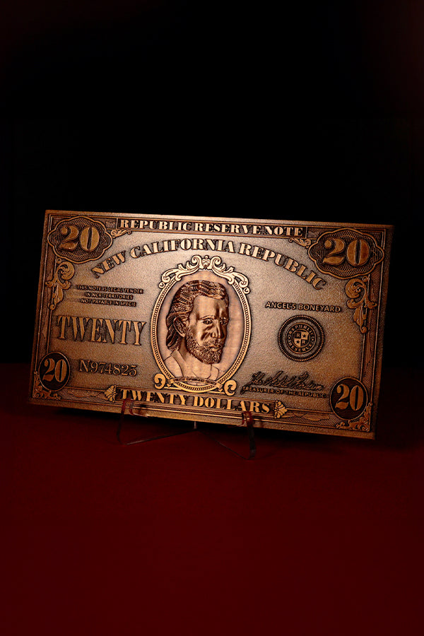 Réplica de NCR de Fallout New Vegas $Billete de 20