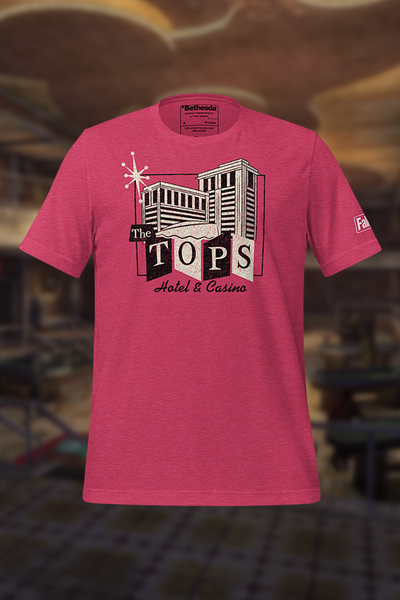 Fallout New Vegas The Tops Casino Tee – Bethesda International