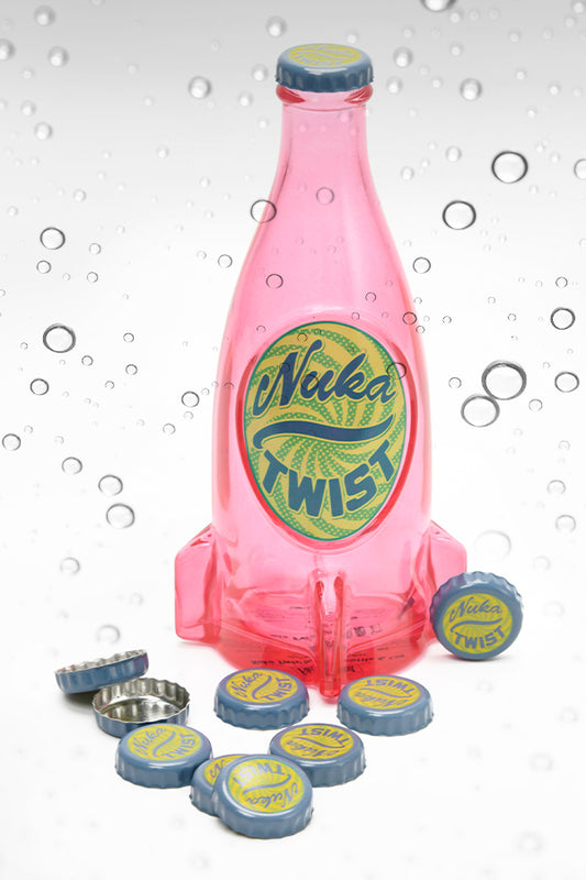 Fallout Nuka Twist Glass Bottle & Caps