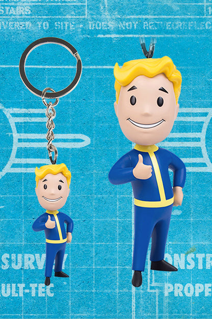 Fallout Vault Boy Keychain