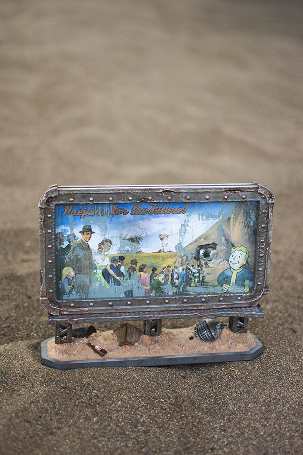 Fallout Schaltbares Desktop-Werbeschild – Serie 2