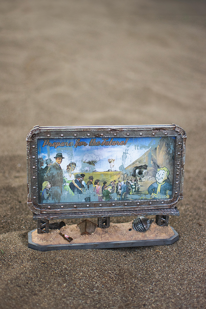Fallout Schaltbares Desktop-Werbeschild – Serie 2